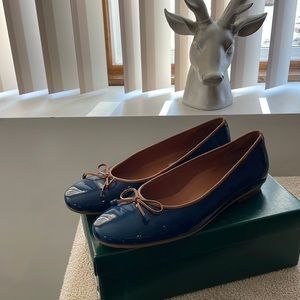 Blue Patten Paul Green Flats size 9.5